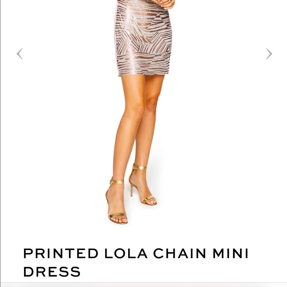 Ramy Brook printed Lola Chain Mini Dress
